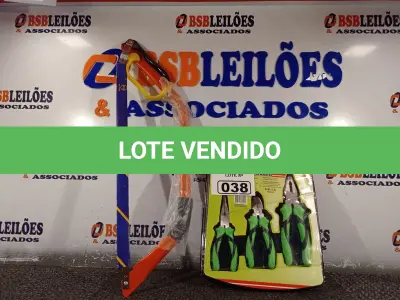 LOTE 038 - 01 KIT DE ALICATES E 01 ARCO DE SERRA 20”. (NO ESTADO) ATENÇÃO! FAZER A VISITAÇÃO ANTES DE ARREMATAR, NÃO SABEMOS SE FUNCIONA. LEILÃO NÃO TEM GARANTIA E NEM DEVOLUÇÃO, SUJEITO A POSSÍVEIS AVARIAS VISÍVEIS/OCULTAS E/OU AUSÊNCIA DE COMPONENTES.