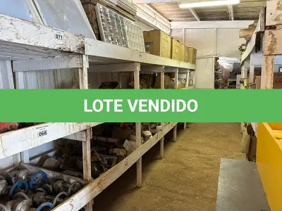 LOTE 394 - 05 ESTANTES EM MADEIRA PARA GALPÃO (NO ESTADO) (SÓ PODERÁ RETIRAR 30 DIAS APÓS O TÉRMINO DO LEILÃO)