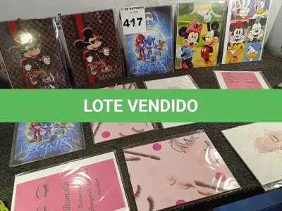 LOTE 417 - 01 LOTE COM VÁRIOS QUADROS DECORATIVOS. (NO ESTADO) ATENÇÃO! FAZER A VISITAÇÃO ANTES DE ARREMATAR, NÃO SABEMOS SE FUNCIONA. LEILÃO NÃO TEM GARANTIA E NEM DEVOLUÇÃO, SUJEITO A POSSÍVEIS AVARIAS VISÍVEIS/OCULTAS E/OU AUSÊNCIA DE COMPONENTES.