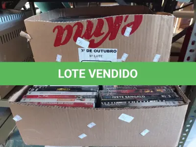 LOTE 141 - 01 LOTE COM GRANDE QUANTIDADE DE DVD’S TÍTULOS DIVERSOS. (NO ESTADO) ATENÇÃO! FAZER A VISITAÇÃO ANTES DE ARREMATAR, NÃO SABEMOS SE FUNCIONA. LEILÃO NÃO TEM GARANTIA E NEM DEVOLUÇÃO, SUJEITO A POSSÍVEIS AVARIAS VISÍVEIS/OCULTAS E/OU AUSÊNCIA DE COMPONENTES.