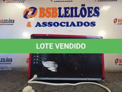 LOTE 138 - 01 FORNO ELÉTRICO MARCA FISCHER 220V. (NO ESTADO) ATENÇÃO! FAZER A VISITAÇÃO ANTES DE ARREMATAR, NÃO SABEMOS SE FUNCIONA. LEILÃO NÃO TEM GARANTIA E NEM DEVOLUÇÃO, SUJEITO A POSSÍVEIS AVARIAS VISÍVEIS/OCULTAS E/OU AUSÊNCIA DE COMPONENTES.