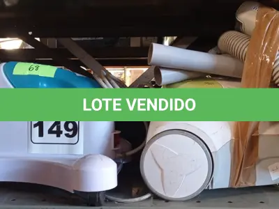 LOTE 149 - 01 FERRO A VAPOR E 01 ASPIRADOR DE PÓ MARCAS E MODELOS DIVERSOS. (NO ESTADO) ATENÇÃO! FAZER A VISITAÇÃO ANTES DE ARREMATAR, NÃO SABEMOS SE FUNCIONA. LEILÃO NÃO TEM GARANTIA E NEM DEVOLUÇÃO, SUJEITO A POSSÍVEIS AVARIAS VISÍVEIS/OCULTAS E/OU AUSÊNCIA DE COMPONENTES.