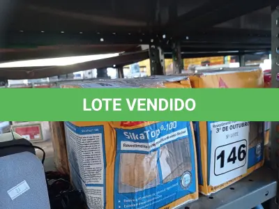 LOTE 146 - 04 CAIXAS DE SIKA TOP-100, REVESTIMENTO IMPERMEABILIZANTE SEMI-FLEXIVEL 4KG. (NO ESTADO) ATENÇÃO! FAZER A VISITAÇÃO ANTES DE ARREMATAR, NÃO SABEMOS SE FUNCIONA. LEILÃO NÃO TEM GARANTIA E NEM DEVOLUÇÃO, SUJEITO A POSSÍVEIS AVARIAS VISÍVEIS/OCULTAS E/OU AUSÊNCIA DE COMPONENTES.