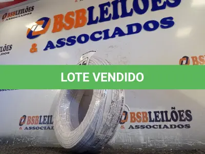LOTE 135 - 01 ROLO DE CABO FLEXÍVEL 100M 1X 4MM NA COR BRANCA(NOVO). (NO ESTADO) ATENÇÃO! FAZER A VISITAÇÃO ANTES DE ARREMATAR, NÃO SABEMOS SE FUNCIONA. LEILÃO NÃO TEM GARANTIA E NEM DEVOLUÇÃO, SUJEITO A POSSÍVEIS AVARIAS VISÍVEIS/OCULTAS E/OU AUSÊNCIA DE COMPONENTES.