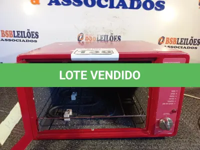LOTE 138 - 01 FORNO ELÉTRICO MARCA FISCHER 220V. (NO ESTADO) ATENÇÃO! FAZER A VISITAÇÃO ANTES DE ARREMATAR, NÃO SABEMOS SE FUNCIONA. LEILÃO NÃO TEM GARANTIA E NEM DEVOLUÇÃO, SUJEITO A POSSÍVEIS AVARIAS VISÍVEIS/OCULTAS E/OU AUSÊNCIA DE COMPONENTES.