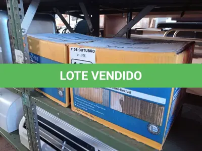 LOTE 131 - 02 CAIXAS DE SIKA TOP-100, REVESTIMENTO IMPERMEABILIZANTE SEMI-FLEXIVEL 18KG. (NO ESTADO) ATENÇÃO! FAZER A VISITAÇÃO ANTES DE ARREMATAR, NÃO SABEMOS SE FUNCIONA. LEILÃO NÃO TEM GARANTIA E NEM DEVOLUÇÃO, SUJEITO A POSSÍVEIS AVARIAS VISÍVEIS/OCULTAS E/OU AUSÊNCIA DE COMPONENTES.