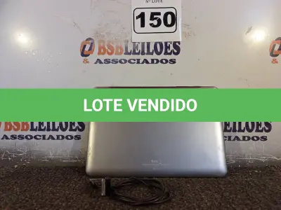 LOTE 150 - 01 TABLET SAMSUNG COM CABO. (NO ESTADO) ATENÇÃO! FAZER A VISITAÇÃO ANTES DE ARREMATAR, NÃO SABEMOS SE FUNCIONA. LEILÃO NÃO TEM GARANTIA E NEM DEVOLUÇÃO, SUJEITO A POSSÍVEIS AVARIAS VISÍVEIS/OCULTAS E/OU AUSÊNCIA DE COMPONENTES.