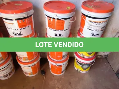 LOTE 036 - 03 BALDES DE DENVERNIZ ACQUA (NO ESTADO, NÃO SABEMOS SE FUNCIONA. LEILÃO NÃO TEM GARANTIA E NEM DEVOLUÇÃO).