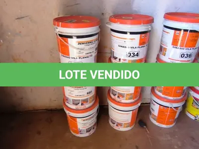 LOTE 032 - 03 BALDES DE DENVERNIZ ACQUA (NO ESTADO, NÃO SABEMOS SE FUNCIONA. LEILÃO NÃO TEM GARANTIA E NEM DEVOLUÇÃO).