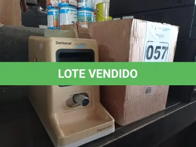 LOTE 057 - 01 ASPIRADOR E 01 AMALGAMADOR. (NO ESTADO) ATENÇÃO! FAZER A VISITAÇÃO ANTES DE ARREMATAR, NÃO SABEMOS SE FUNCIONA. LEILÃO NÃO TEM GARANTIA E NEM DEVOLUÇÃO, SUJEITO A POSSÍVEIS AVARIAS VISÍVEIS/OCULTAS E/OU AUSÊNCIA DE COMPONENTES.