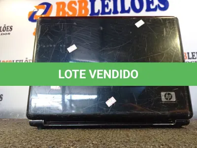 LOTE 055 - 01 NOTEBOOK MARCA HP. (NO ESTADO) ATENÇÃO! FAZER A VISITAÇÃO ANTES DE ARREMATAR, NÃO SABEMOS SE FUNCIONA. LEILÃO NÃO TEM GARANTIA E NEM DEVOLUÇÃO, SUJEITO A POSSÍVEIS AVARIAS VISÍVEIS/OCULTAS E/OU AUSÊNCIA DE COMPONENTES.
