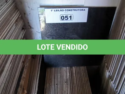 LOTE 051 - 01 LOTE COM PEDRAS DE GRANITO (NO ESTADO, NÃO SABEMOS SE FUNCIONA. LEILÃO NÃO TEM GARANTIA E NEM DEVOLUÇÃO).