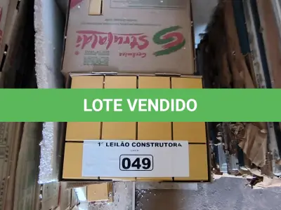 LOTE 049 - 01 LOTE COM PASTILHA 10CM X 10CM NA COR AMARELO (NO ESTADO, NÃO SABEMOS SE FUNCIONA. LEILÃO NÃO TEM GARANTIA E NEM DEVOLUÇÃO).
