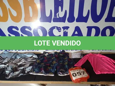 LOTE 057 - 01 LOTE COM APROXIMADAMENTE 12 PEÇAS DE ROUPAS.(NO ESTADO, NÃO SABEMOS SE FUNCIONA. LEILÃO NÃO TEM GARANTIA E NEM DEVOLUÇÃO, SUJEITO A POSSÍVEIS AVARIAS VISÍVEIS/OCULTAS E/OU AUSÊNCIA DE COMPONENTES)