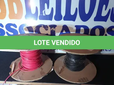 LOTE 051 - 02 – BOBINA DE FIO (NO ESTADO, NÃO SABEMOS SE FUNCIONA. LEILÃO NÃO TEM GARANTIA E NEM DEVOLUÇÃO, SUJEITO A POSSÍVEIS AVARIAS VISÍVEIS/OCULTAS E/OU AUSÊNCIA DE COMPONENTES)