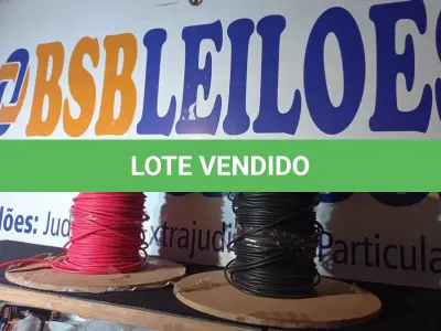 LOTE 051 - 02 – BOBINA DE FIO (NO ESTADO, NÃO SABEMOS SE FUNCIONA. LEILÃO NÃO TEM GARANTIA E NEM DEVOLUÇÃO, SUJEITO A POSSÍVEIS AVARIAS VISÍVEIS/OCULTAS E/OU AUSÊNCIA DE COMPONENTES)