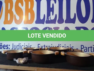 LOTE 038 - 05 – PANELAS DIVERSAS. (NO ESTADO, NÃO SABEMOS SE FUNCIONA. LEILÃO NÃO TEM GARANTIA E NEM DEVOLUÇÃO, SUJEITO A POSSÍVEIS AVARIAS VISÍVEIS/OCULTAS E/OU AUSÊNCIA DE COMPONENTES)