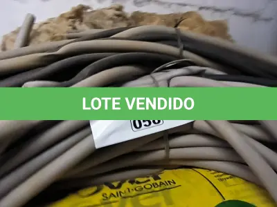 LOTE 058 - 01 LOTE COM BAGUETES PARA TUBOS DE AR-CONDICIONADO (NO ESTADO, NÃO SABEMOS SE FUNCIONA. LEILÃO NÃO TEM GARANTIA E NEM DEVOLUÇÃO).