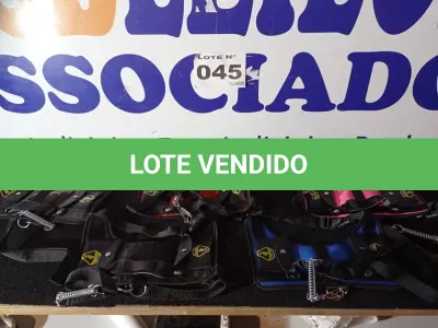 LOTE 045 - 05 - COLEIRAS PEITORAL CACHORRO (NO ESTADO, NÃO SABEMOS SE FUNCIONA. LEILÃO NÃO TEM GARANTIA E NEM DEVOLUÇÃO, SUJEITO A POSSÍVEIS AVARIAS VISÍVEIS/OCULTAS E/OU AUSÊNCIA DE COMPONENTES)
