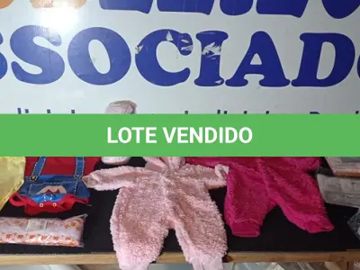 LOTE 052 - 30 – ITENS DE ENXOVAL INFANTIL (APROXIMADAMENTE) (NO ESTADO, NÃO SABEMOS SE FUNCIONA. LEILÃO NÃO TEM GARANTIA E NEM DEVOLUÇÃO, SUJEITO A POSSÍVEIS AVARIAS VISÍVEIS/OCULTAS E/OU AUSÊNCIA DE COMPONENTES)