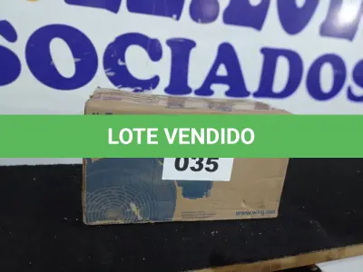LOTE 035 - 01 - MOTOR ELÉTRICO WEG MONOFÁSICO 2CV P/ BETONEIRA (NO ESTADO, NÃO SABEMOS SE FUNCIONA. LEILÃO NÃO TEM GARANTIA E NEM DEVOLUÇÃO, SUJEITO A POSSÍVEIS AVARIAS VISÍVEIS/OCULTAS E/OU AUSÊNCIA DE COMPONENTES)