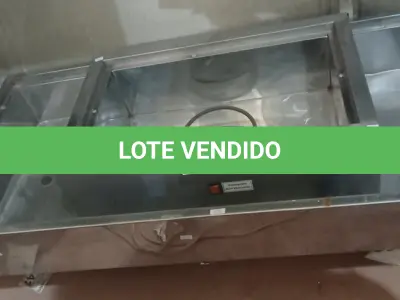 LOTE 570 - 02 BANHOS-MARIA EM AÇO INOX. (NO ESTADO) ATENÇÃO! FAZER A VISITAÇÃO ANTES DE ARREMATAR, NÃO SABEMOS SE FUNCIONA. LEILÃO NÃO TEM GARANTIA E NEM DEVOLUÇÃO, SUJEITO A POSSÍVEIS AVARIAS VISÍVEIS/OCULTAS E/OU AUSÊNCIA DE COMPONENTES.