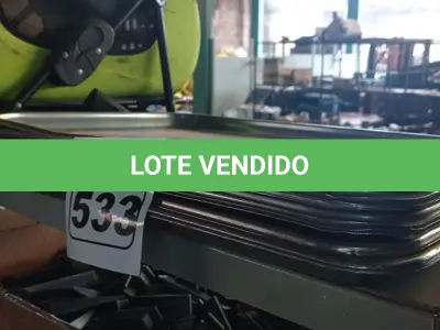 LOTE 533 - 01 LOTE COM VÁRIAS BANDEJAS EM INOX. (NO ESTADO) ATENÇÃO! FAZER A VISITAÇÃO ANTES DE ARREMATAR, NÃO SABEMOS SE FUNCIONA. LEILÃO NÃO TEM GARANTIA E NEM DEVOLUÇÃO, SUJEITO A POSSÍVEIS AVARIAS VISÍVEIS/OCULTAS E/OU AUSÊNCIA DE COMPONENTES.