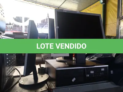 LOTE 510 - 01 CPU E 03 MONITORES MARCAS E MODELOS DIVERSOS. (NO ESTADO) ATENÇÃO! FAZER A VISITAÇÃO ANTES DE ARREMATAR, NÃO SABEMOS SE FUNCIONA. LEILÃO NÃO TEM GARANTIA E NEM DEVOLUÇÃO, SUJEITO A POSSÍVEIS AVARIAS VISÍVEIS/OCULTAS E/OU AUSÊNCIA DE COMPONENTES.