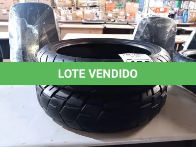 LOTE 483 - 02 PNEUS DE MOTO 120/70/17, 150/70/17. (NO ESTADO) ATENÇÃO! FAZER A VISITAÇÃO ANTES DE ARREMATAR, NÃO SABEMOS SE FUNCIONA. LEILÃO NÃO TEM GARANTIA E NEM DEVOLUÇÃO, SUJEITO A POSSÍVEIS AVARIAS VISÍVEIS/OCULTAS E/OU AUSÊNCIA DE COMPONENTES.