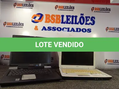 LOTE 504 - 02 NOTEBOOKS MARCAS E MODELOS DIVERSOS. (NO ESTADO) ATENÇÃO! FAZER A VISITAÇÃO ANTES DE ARREMATAR, NÃO SABEMOS SE FUNCIONA. LEILÃO NÃO TEM GARANTIA E NEM DEVOLUÇÃO, SUJEITO A POSSÍVEIS AVARIAS VISÍVEIS/OCULTAS E/OU AUSÊNCIA DE COMPONENTES.