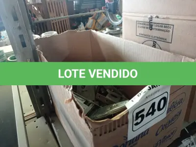 LOTE 540 - 01 LOTE COM VÁRIAS FECHADURAS MARCAS E MODELOS DIVERSOS. (NO ESTADO) ATENÇÃO! FAZER A VISITAÇÃO ANTES DE ARREMATAR, NÃO SABEMOS SE FUNCIONA. LEILÃO NÃO TEM GARANTIA E NEM DEVOLUÇÃO, SUJEITO A POSSÍVEIS AVARIAS VISÍVEIS/OCULTAS E/OU AUSÊNCIA DE COMPONENTES.
