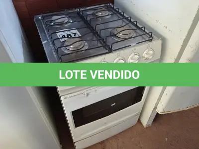 LOTE 487 - 01 FOGÃO A GÁS 04 BOCAS MARCA CONTINENTAL. (NO ESTADO) ATENÇÃO! FAZER A VISITAÇÃO ANTES DE ARREMATAR, NÃO SABEMOS SE FUNCIONA. LEILÃO NÃO TEM GARANTIA E NEM DEVOLUÇÃO, SUJEITO A POSSÍVEIS AVARIAS VISÍVEIS/OCULTAS E/OU AUSÊNCIA DE COMPONENTES.
