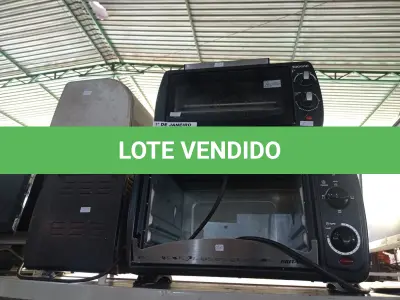 LOTE 511 - 04 FORNOS ELÉTRICOS MARCAS E MODELOS DIVERSOS. (NO ESTADO) ATENÇÃO! FAZER A VISITAÇÃO ANTES DE ARREMATAR, NÃO SABEMOS SE FUNCIONA. LEILÃO NÃO TEM GARANTIA E NEM DEVOLUÇÃO, SUJEITO A POSSÍVEIS AVARIAS VISÍVEIS/OCULTAS E/OU AUSÊNCIA DE COMPONENTES.