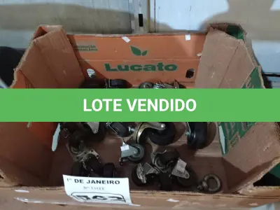 LOTE 562 - 01 LOTE COM VÁRIAS ROLDANAS. (NO ESTADO) ATENÇÃO! FAZER A VISITAÇÃO ANTES DE ARREMATAR, NÃO SABEMOS SE FUNCIONA. LEILÃO NÃO TEM GARANTIA E NEM DEVOLUÇÃO, SUJEITO A POSSÍVEIS AVARIAS VISÍVEIS/OCULTAS E/OU AUSÊNCIA DE COMPONENTES.