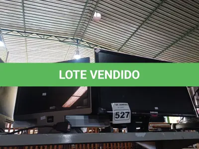 LOTE 527 - 08 MONITORES MARCAS E MODELOS DIVERSOS. (NO ESTADO) ATENÇÃO! FAZER A VISITAÇÃO ANTES DE ARREMATAR, NÃO SABEMOS SE FUNCIONA. LEILÃO NÃO TEM GARANTIA E NEM DEVOLUÇÃO, SUJEITO A POSSÍVEIS AVARIAS VISÍVEIS/OCULTAS E/OU AUSÊNCIA DE COMPONENTES.