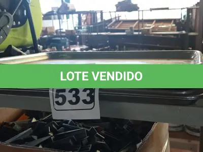 LOTE 533 - 01 LOTE COM VÁRIAS BANDEJAS EM INOX. (NO ESTADO) ATENÇÃO! FAZER A VISITAÇÃO ANTES DE ARREMATAR, NÃO SABEMOS SE FUNCIONA. LEILÃO NÃO TEM GARANTIA E NEM DEVOLUÇÃO, SUJEITO A POSSÍVEIS AVARIAS VISÍVEIS/OCULTAS E/OU AUSÊNCIA DE COMPONENTES.