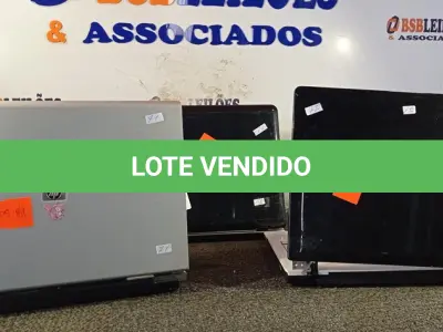 LOTE 506 - 03 NOTEBOOKS MARCAS E MODELOS DIVERSOS. (NO ESTADO) ATENÇÃO! FAZER A VISITAÇÃO ANTES DE ARREMATAR, NÃO SABEMOS SE FUNCIONA. LEILÃO NÃO TEM GARANTIA E NEM DEVOLUÇÃO, SUJEITO A POSSÍVEIS AVARIAS VISÍVEIS/OCULTAS E/OU AUSÊNCIA DE COMPONENTES.