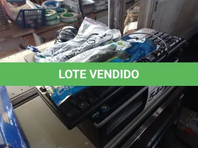 LOTE 544 - 01 CPU, 01 TECLADO E 01 MOUSE. (NO ESTADO) ATENÇÃO! FAZER A VISITAÇÃO ANTES DE ARREMATAR, NÃO SABEMOS SE FUNCIONA. LEILÃO NÃO TEM GARANTIA E NEM DEVOLUÇÃO, SUJEITO A POSSÍVEIS AVARIAS VISÍVEIS/OCULTAS E/OU AUSÊNCIA DE COMPONENTES.