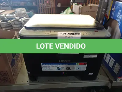LOTE 542 - 01 IMPRESSORA MULTIFUNCIONAL MARCA SAMSUNG MODELO CLX-3185W. (NO ESTADO) ATENÇÃO! FAZER A VISITAÇÃO ANTES DE ARREMATAR, NÃO SABEMOS SE FUNCIONA. LEILÃO NÃO TEM GARANTIA E NEM DEVOLUÇÃO, SUJEITO A POSSÍVEIS AVARIAS VISÍVEIS/OCULTAS E/OU AUSÊNCIA DE COMPONENTES.