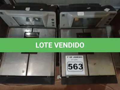 LOTE 563 - 02 BALANÇAS PARA CAIXA DE SUPERMERCADO. (NO ESTADO) ATENÇÃO! FAZER A VISITAÇÃO ANTES DE ARREMATAR, NÃO SABEMOS SE FUNCIONA. LEILÃO NÃO TEM GARANTIA E NEM DEVOLUÇÃO, SUJEITO A POSSÍVEIS AVARIAS VISÍVEIS/OCULTAS E/OU AUSÊNCIA DE COMPONENTES.