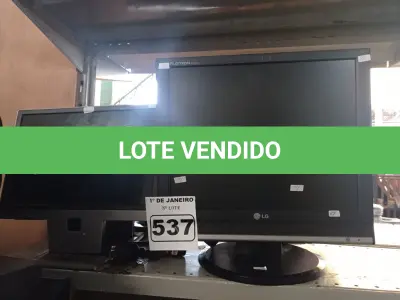 LOTE 537 - 08 MONITORES MARCAS E MODELOS DIVERSOS. (NO ESTADO) ATENÇÃO! FAZER A VISITAÇÃO ANTES DE ARREMATAR, NÃO SABEMOS SE FUNCIONA. LEILÃO NÃO TEM GARANTIA E NEM DEVOLUÇÃO, SUJEITO A POSSÍVEIS AVARIAS VISÍVEIS/OCULTAS E/OU AUSÊNCIA DE COMPONENTES.
