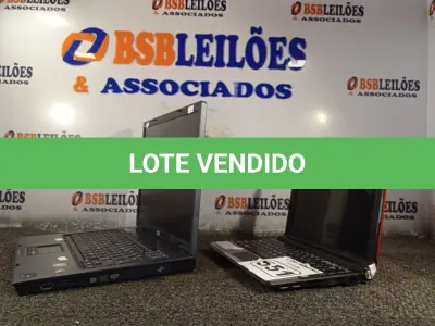 LOTE 551 - 02 NOTEBOOK’S MARCAS E MODELOS DIVERSOS. (NO ESTADO) ATENÇÃO! FAZER A VISITAÇÃO ANTES DE ARREMATAR, NÃO SABEMOS SE FUNCIONA. LEILÃO NÃO TEM GARANTIA E NEM DEVOLUÇÃO, SUJEITO A POSSÍVEIS AVARIAS VISÍVEIS/OCULTAS E/OU AUSÊNCIA DE COMPONENTES.