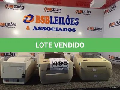 LOTE 495 - 07 IMPRESSORAS DE CUPOM MARCAS E MODELOS DIVERSOS. (NO ESTADO) ATENÇÃO! FAZER A VISITAÇÃO ANTES DE ARREMATAR, NÃO SABEMOS SE FUNCIONA. LEILÃO NÃO TEM GARANTIA E NEM DEVOLUÇÃO, SUJEITO A POSSÍVEIS AVARIAS VISÍVEIS/OCULTAS E/OU AUSÊNCIA DE COMPONENTES.