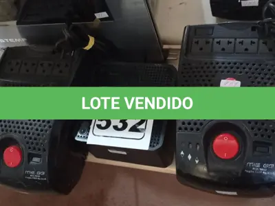 LOTE 532 - 03 ESTABILIZADORES MARCAS E MODELOS DIVERSOS. (NO ESTADO) ATENÇÃO! FAZER A VISITAÇÃO ANTES DE ARREMATAR, NÃO SABEMOS SE FUNCIONA. LEILÃO NÃO TEM GARANTIA E NEM DEVOLUÇÃO, SUJEITO A POSSÍVEIS AVARIAS VISÍVEIS/OCULTAS E/OU AUSÊNCIA DE COMPONENTES.