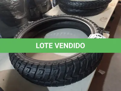 LOTE 521 - 02 PNEUS DE MOTO 120/70/19, 90/90/21. (NO ESTADO) ATENÇÃO! FAZER A VISITAÇÃO ANTES DE ARREMATAR, NÃO SABEMOS SE FUNCIONA. LEILÃO NÃO TEM GARANTIA E NEM DEVOLUÇÃO, SUJEITO A POSSÍVEIS AVARIAS VISÍVEIS/OCULTAS E/OU AUSÊNCIA DE COMPONENTES.