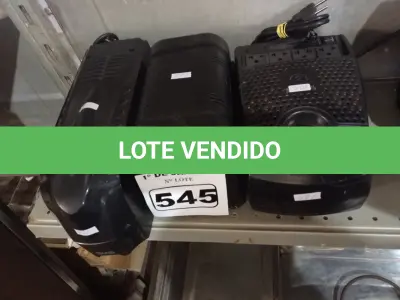 LOTE 545 - 01 NOBREAK E 02 ESTABILIZADORES MARCAS E MODELOS DIVERSOS. (NO ESTADO) ATENÇÃO! FAZER A VISITAÇÃO ANTES DE ARREMATAR, NÃO SABEMOS SE FUNCIONA. LEILÃO NÃO TEM GARANTIA E NEM DEVOLUÇÃO, SUJEITO A POSSÍVEIS AVARIAS VISÍVEIS/OCULTAS E/OU AUSÊNCIA DE COMPONENTES.