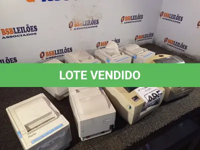 LOTE 495 - 07 IMPRESSORAS DE CUPOM MARCAS E MODELOS DIVERSOS. (NO ESTADO) ATENÇÃO! FAZER A VISITAÇÃO ANTES DE ARREMATAR, NÃO SABEMOS SE FUNCIONA. LEILÃO NÃO TEM GARANTIA E NEM DEVOLUÇÃO, SUJEITO A POSSÍVEIS AVARIAS VISÍVEIS/OCULTAS E/OU AUSÊNCIA DE COMPONENTES.