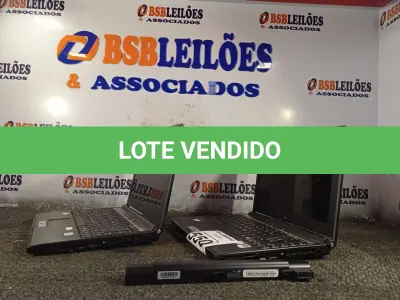 LOTE 550 - 02 NOTEBOOK’S MARCAS E MODELOS DIVERSOS. (NO ESTADO) ATENÇÃO! FAZER A VISITAÇÃO ANTES DE ARREMATAR, NÃO SABEMOS SE FUNCIONA. LEILÃO NÃO TEM GARANTIA E NEM DEVOLUÇÃO, SUJEITO A POSSÍVEIS AVARIAS VISÍVEIS/OCULTAS E/OU AUSÊNCIA DE COMPONENTES.
