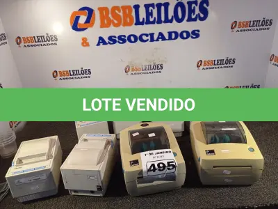 LOTE 495 - 07 IMPRESSORAS DE CUPOM MARCAS E MODELOS DIVERSOS. (NO ESTADO) ATENÇÃO! FAZER A VISITAÇÃO ANTES DE ARREMATAR, NÃO SABEMOS SE FUNCIONA. LEILÃO NÃO TEM GARANTIA E NEM DEVOLUÇÃO, SUJEITO A POSSÍVEIS AVARIAS VISÍVEIS/OCULTAS E/OU AUSÊNCIA DE COMPONENTES.