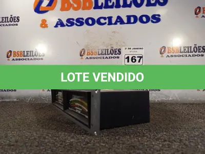 LOTE 167 - 01 MEDIDOR DE AÚDIO MODELO 40 A. (NO ESTADO) ATENÇÃO! FAZER A VISITAÇÃO ANTES DE ARREMATAR, NÃO SABEMOS SE FUNCIONA. LEILÃO NÃO TEM GARANTIA E NEM DEVOLUÇÃO, SUJEITO A POSSÍVEIS AVARIAS VISÍVEIS/OCULTAS E/OU AUSÊNCIA DE COMPONENTES.
